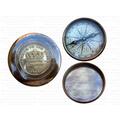 Old Modern Handicrafts Makers to the Queen Compass with leather case ND004